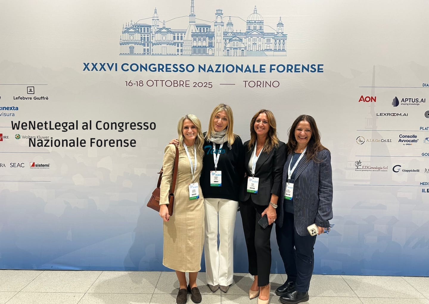 WeNet Legal al Congresso Nazionale Forense